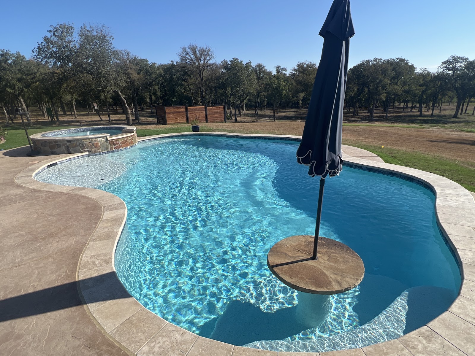 Compact Backyard Pool Renovation